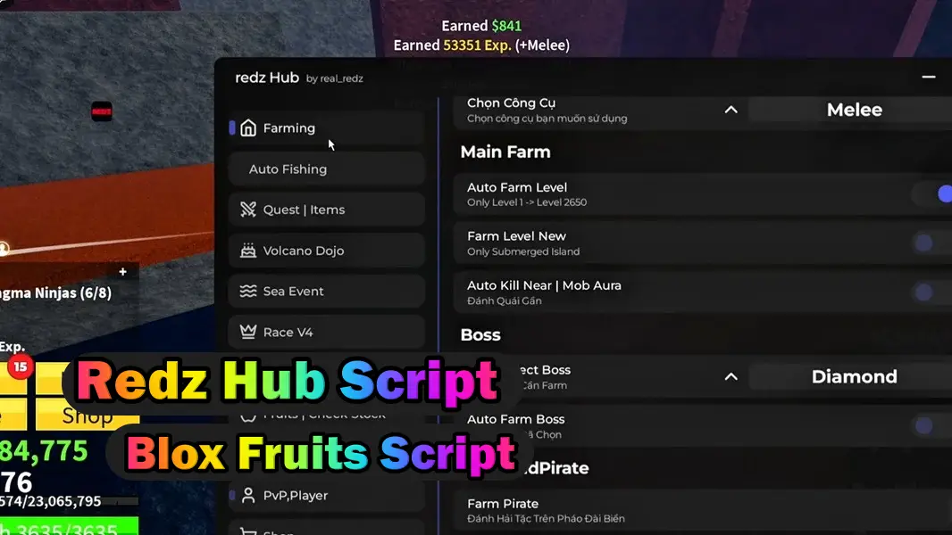 Redz Hub Script